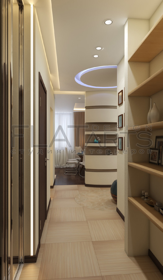 Дизайн 2-ной кв. 67кв.м. Современный стиль