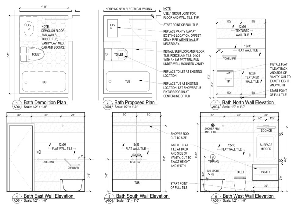 Standard Bathroom Renovation