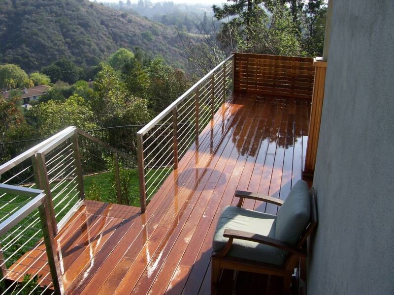 Deck - transitional deck idea in Los Angeles