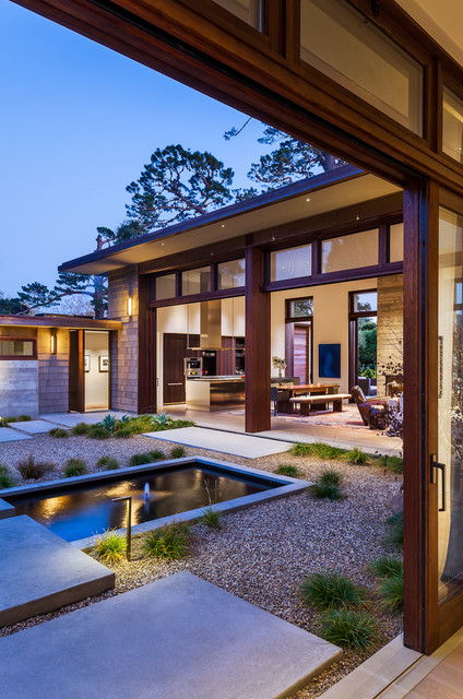 Thayer Residence contemporain-facade