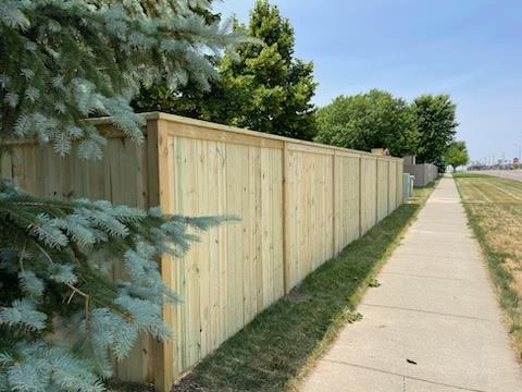 Wood Fence Installation
