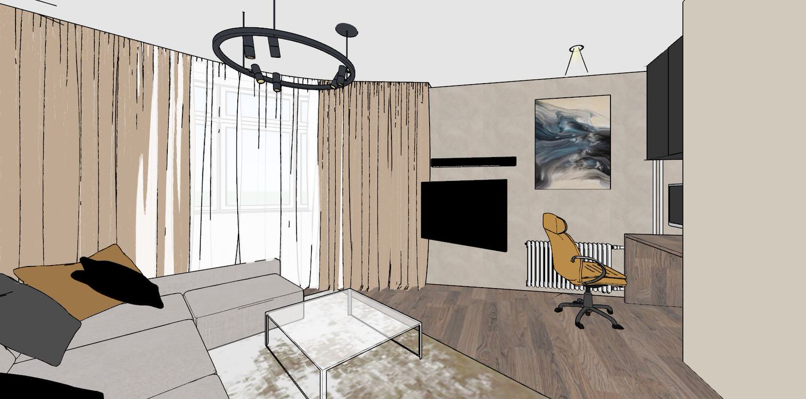 Проект квартиры в Московской области