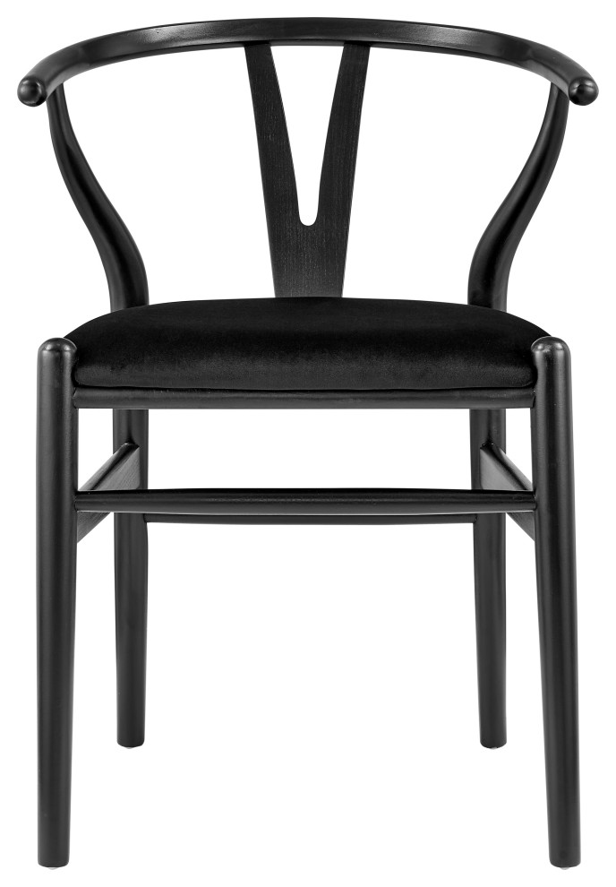 Evelina Side Chair Set of 2 Midcentury Dining Chairs by Euro