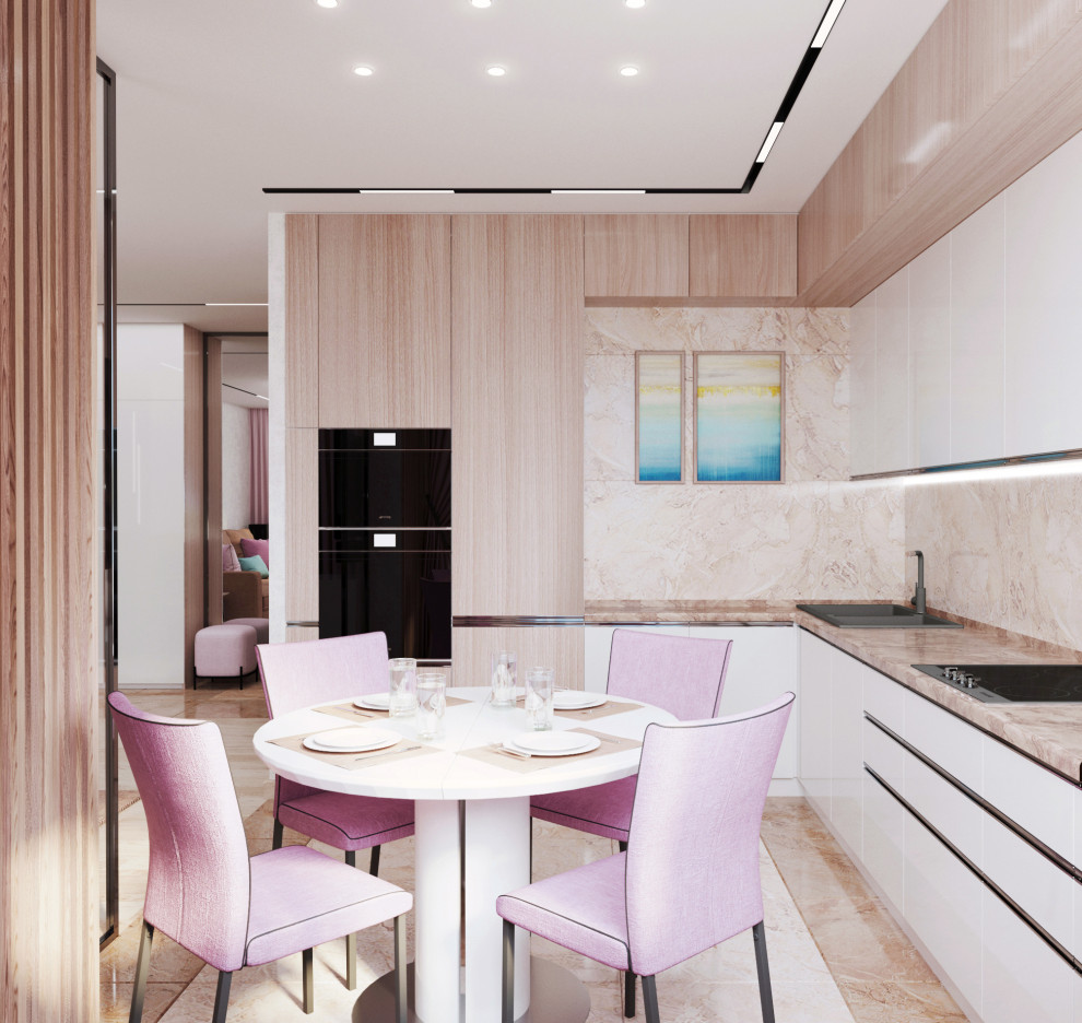 Трехкомнатная квартира в современном стиле