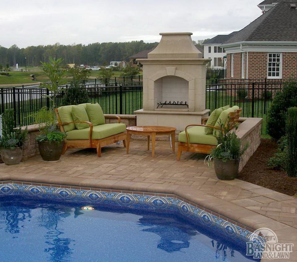 Patio - transitional patio idea