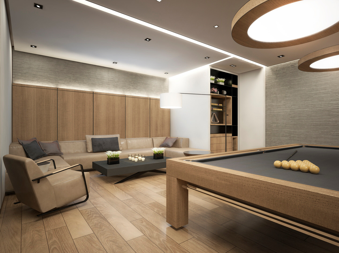 Интерьер частной виллы № 1