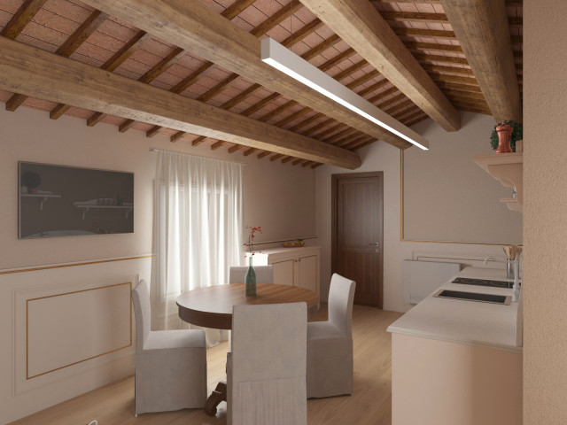 Mini Appartamento Venezia clasico-cocina