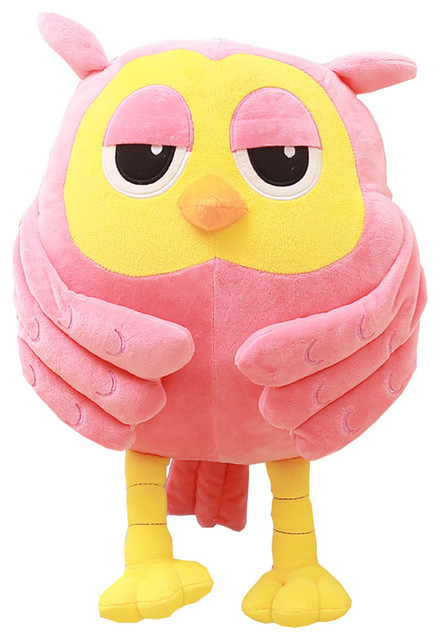 Cute Owl Design Sleep Pillow Hand Warmer Contemporary Outdoor