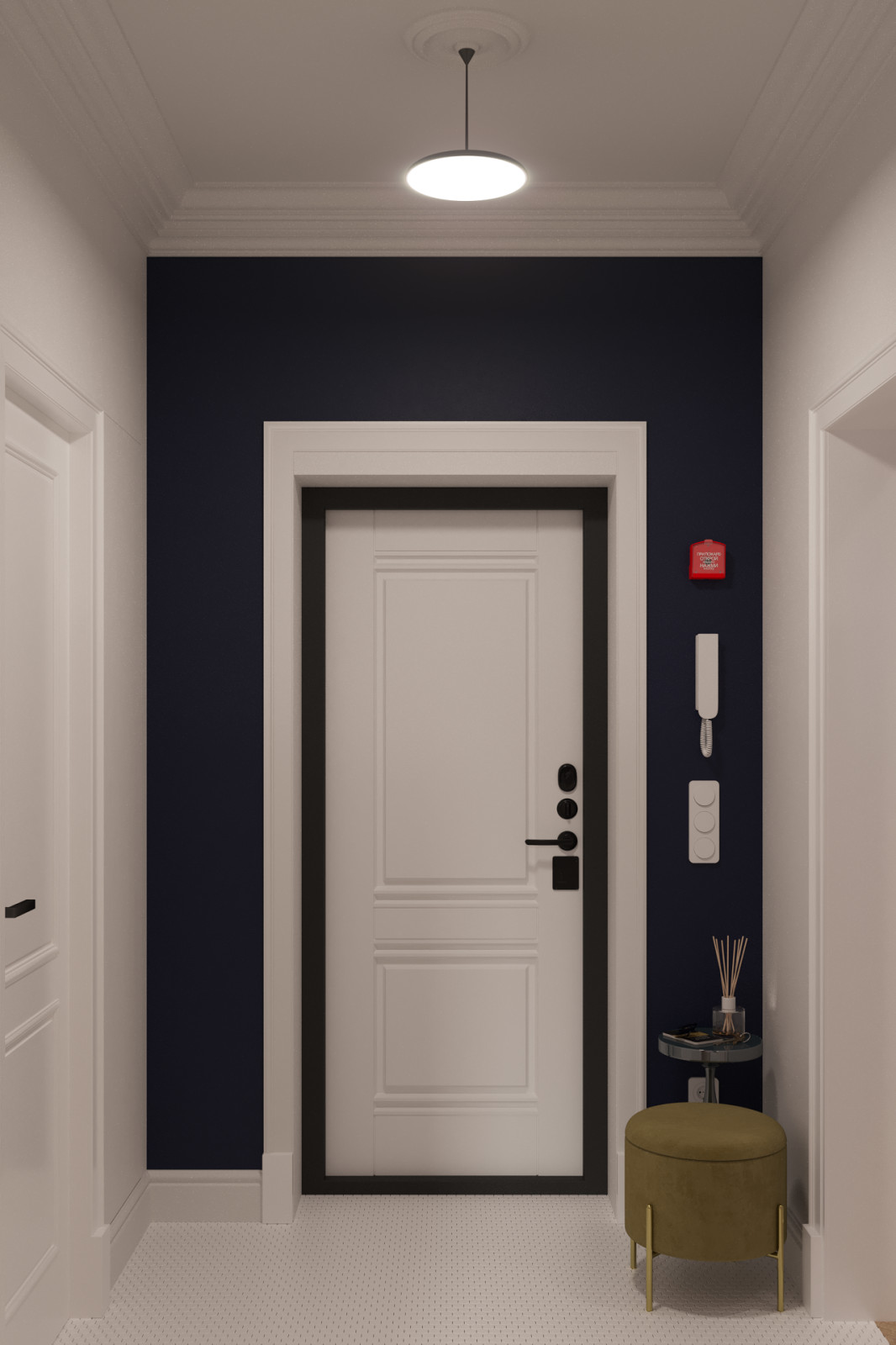 Проект интерьера квартиры "DANSE"