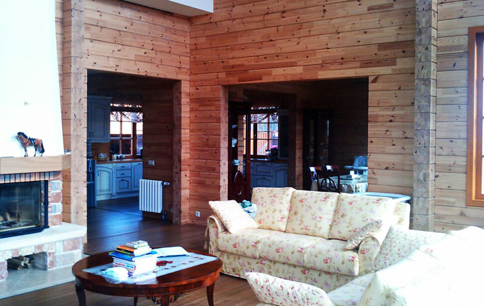 Дома из клееного бруса