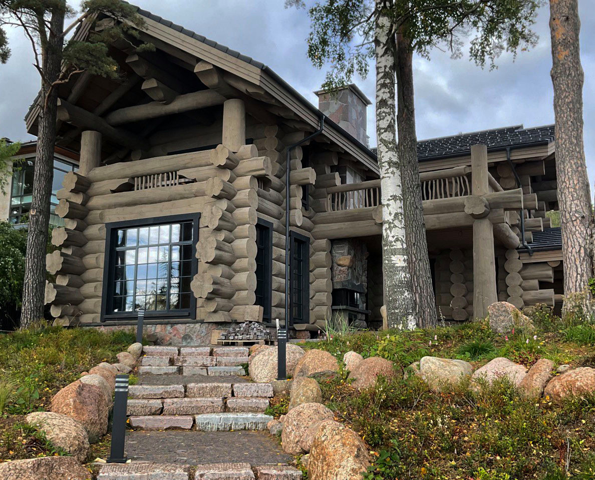 Дом из сибирского кедра под ключ. 400 кв. м.