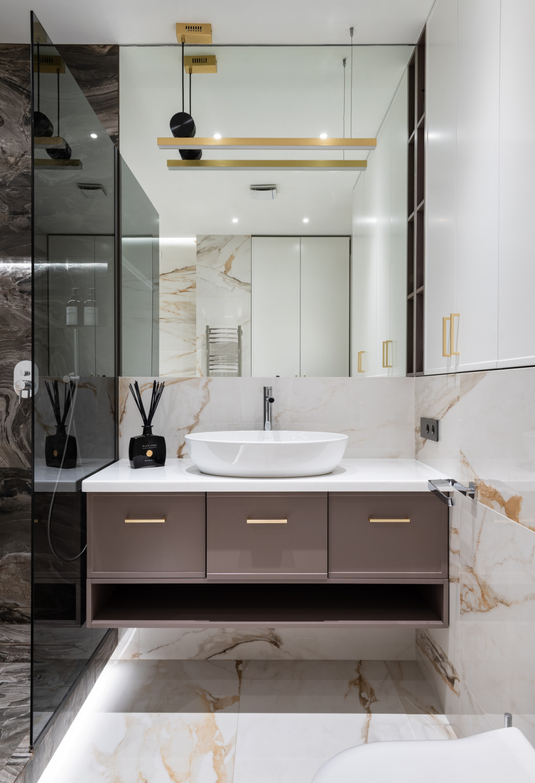 Апартаменты в современном стиле 66 м2