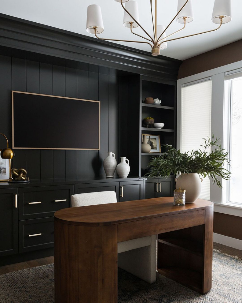 Inspiration for a home office remodel in San Diego