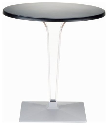 Compamia Ice 32 Round Dining Table With Transpa Base Compamia Ice 32 Round Dining Table With Transpa Base