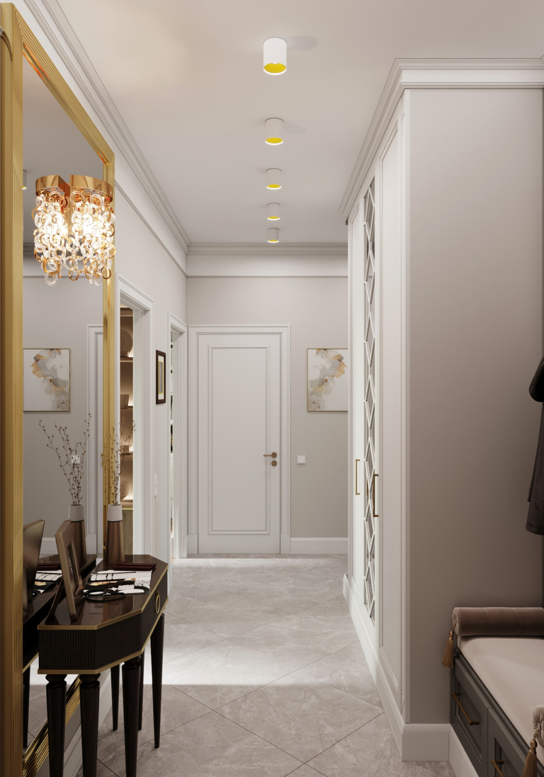 Квартира в Коммунарке "Светлая меланхолия" - 76,75 кв.м.