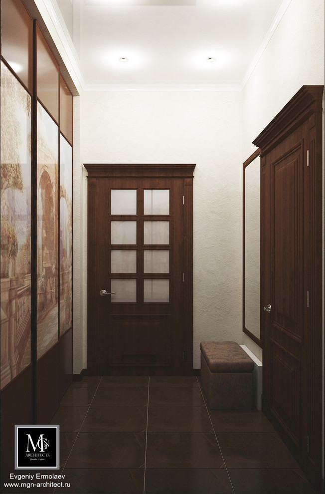 КП Иволги, дом в классическом стиле , темный вариант