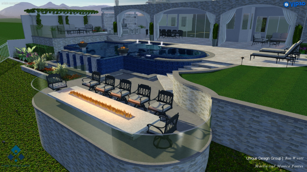 Yorba Linda Contemporary design