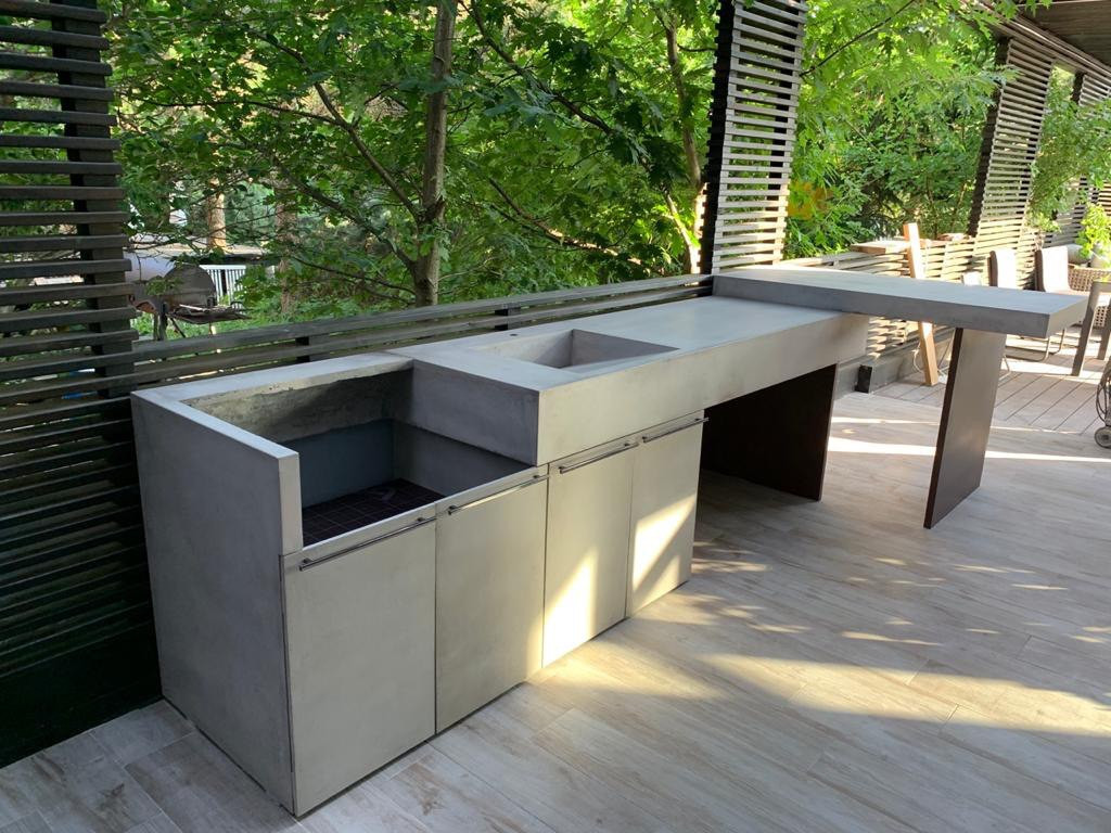 Столешницы из бетона