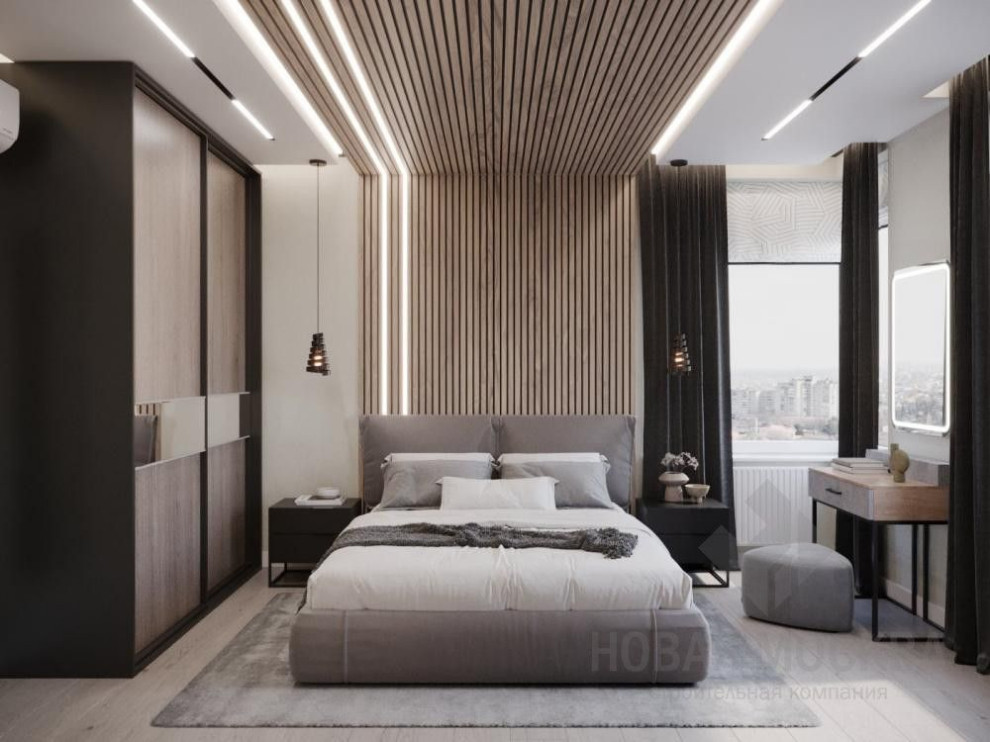 Дизайн-проект 2-комнатной квартиры 55 кв.м. в ЖК «Новая звезда»