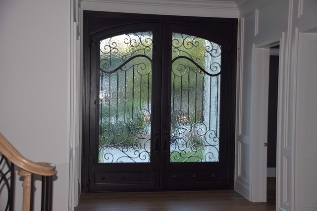 Wrought Iron Front Doors Industrial Eingang Los