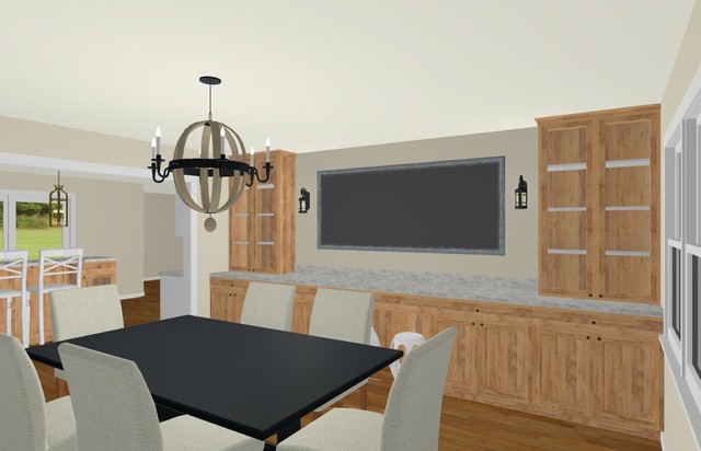 3D Renderings rustic