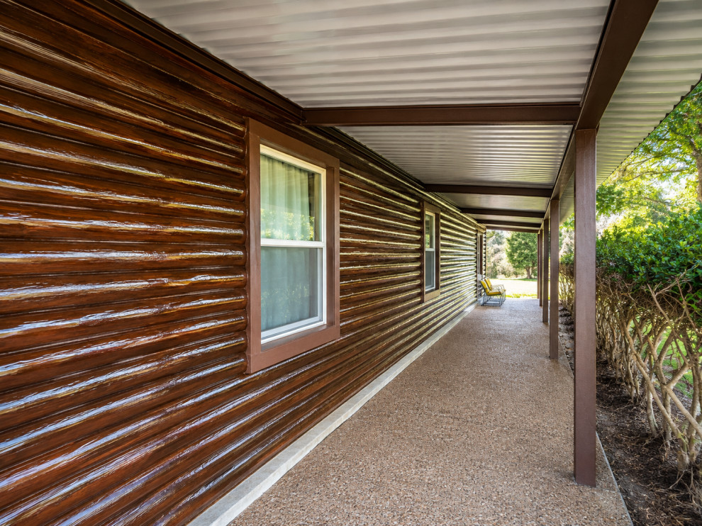 Log Home Exterior Transformation