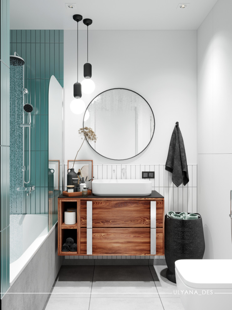 Ванная комната в ЖК Евразия