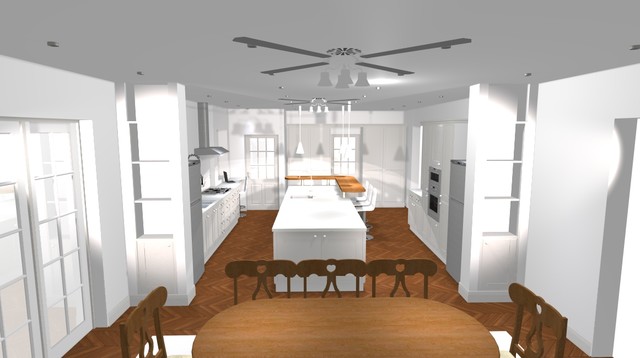 OnePlan project : RS Kitchen transitional-rendering