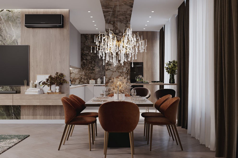 Дизайн проект апартаментов Аура