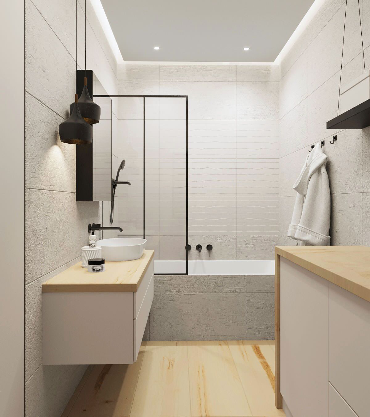 Химки. Дизайн Ванной комнаты