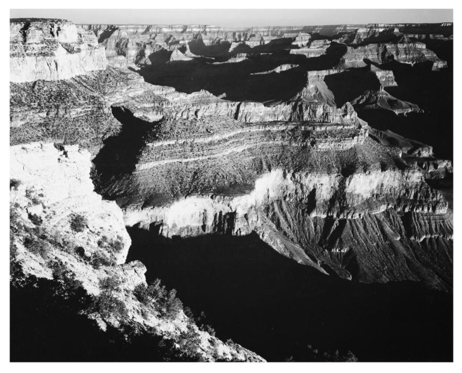 "Grand Canyon National Park, Arizona, 1941" Paper Print by Ansel Adams, 18"x15"