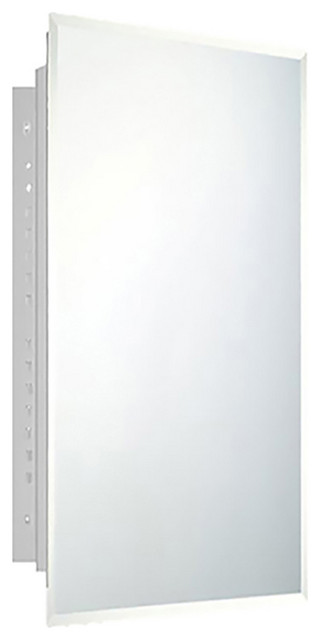 Deluxe Series Medicine Cabinet, 16"x30", Beveled Edge, Recessed