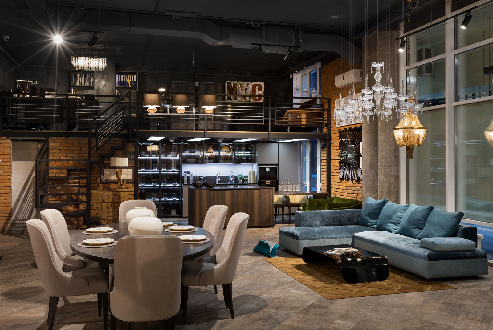 Лаконичный лофт