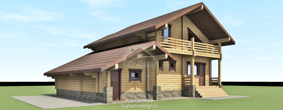 Дом из клееного бруса в Кирово-Чепецке