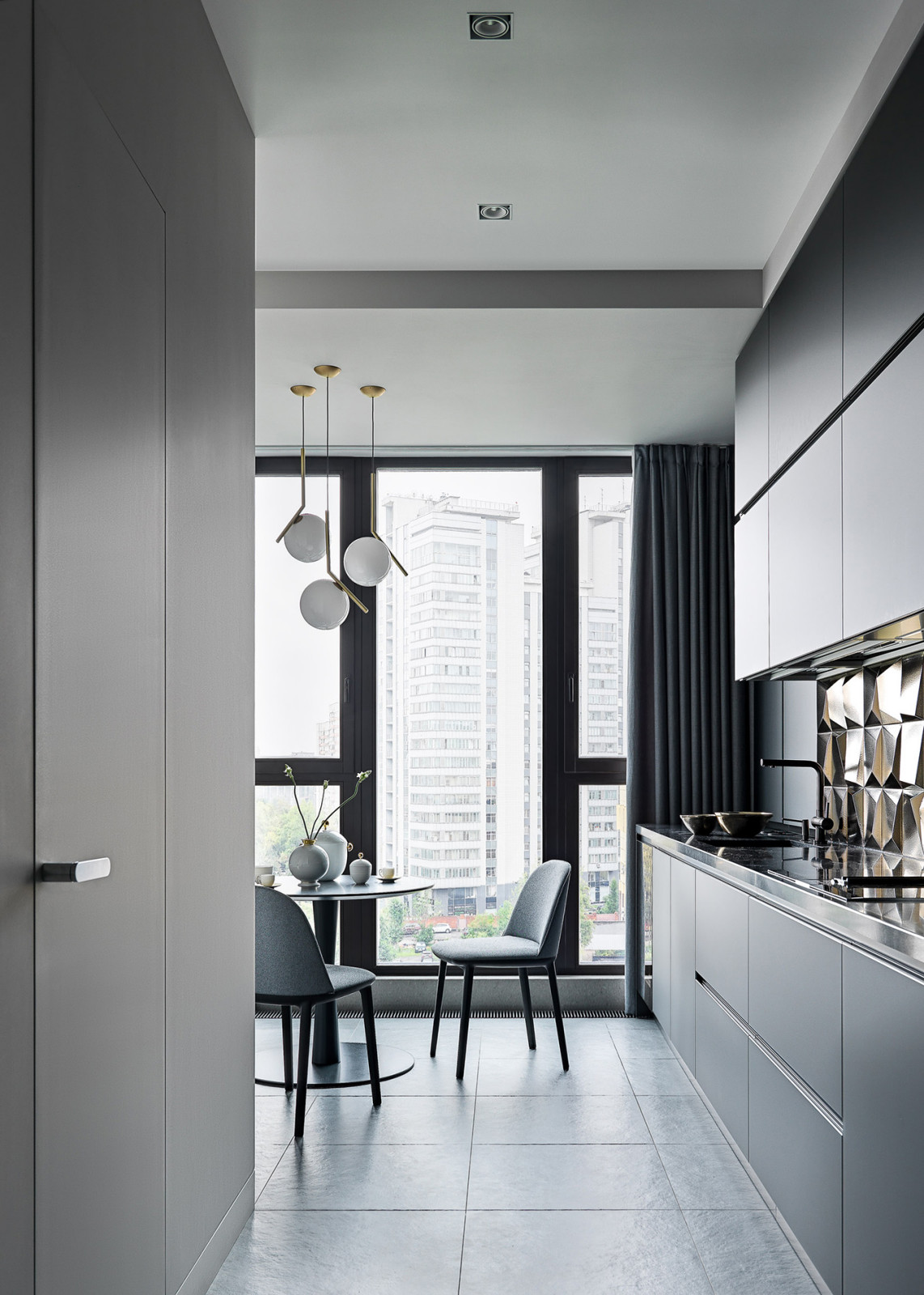 Apartment with a view of Moscow City