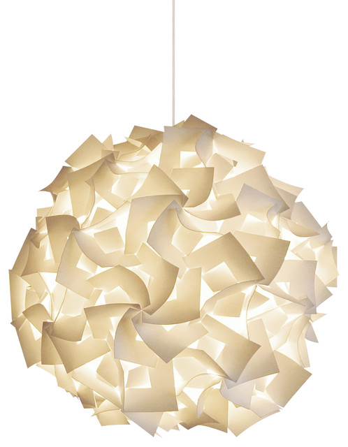 Squares Hanging Pendant Lamp, Deluxe