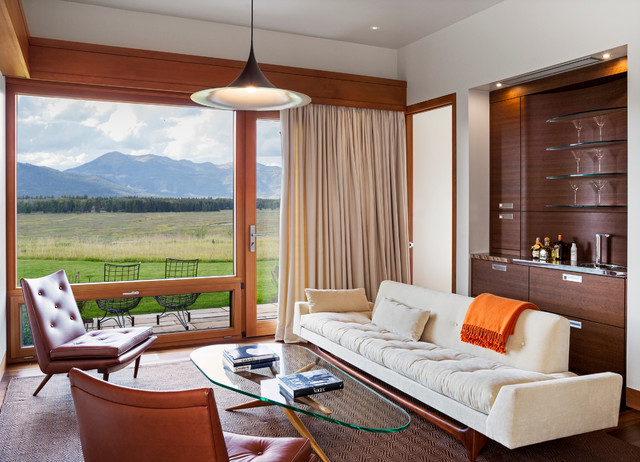 Rabbit Brush Residence contemporary-vardagsrum