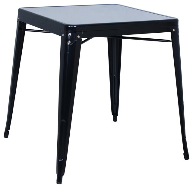 Galvanized Steel Dining Table Tables By Michael Anthony Black Galvanized Steel Dining Table