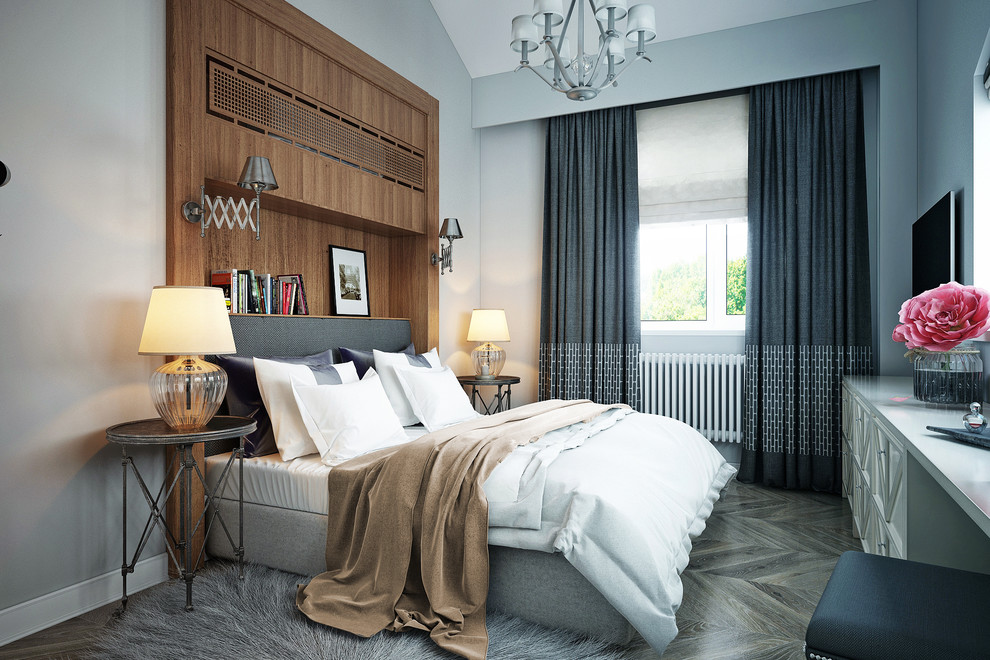 Светлый мансардный интерьер.Салтыковка