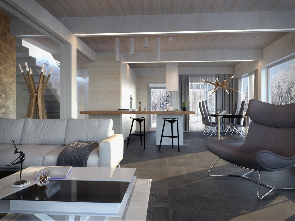 Современный загородный дом