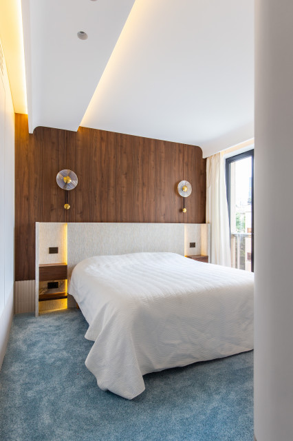 Appartement Longchamp contemporaneo-camera-da-letto