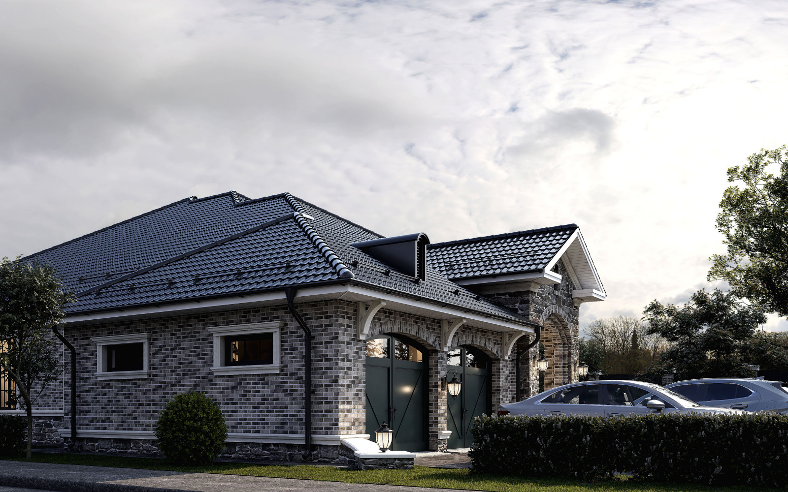 Проект классического одноэтажного дома в Адыгее