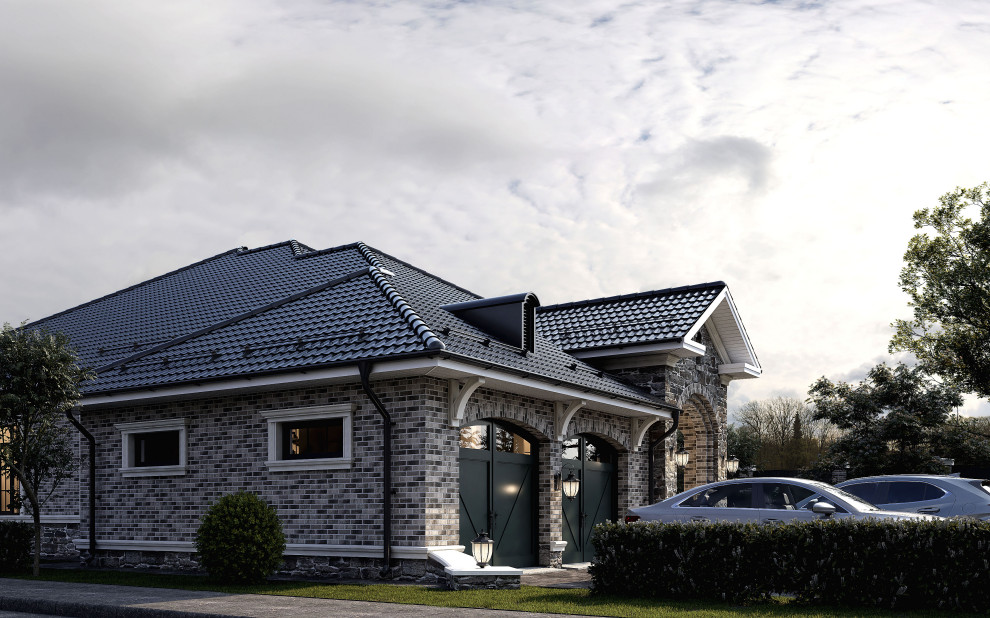 Проект классического одноэтажного дома в Адыгее