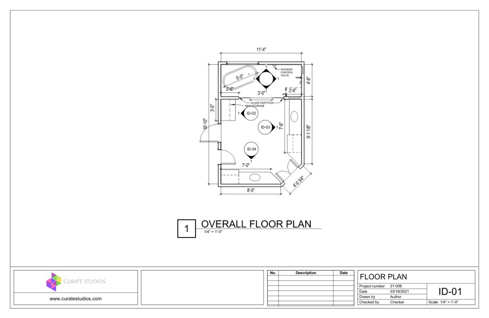 North Dallas Master Bathroom