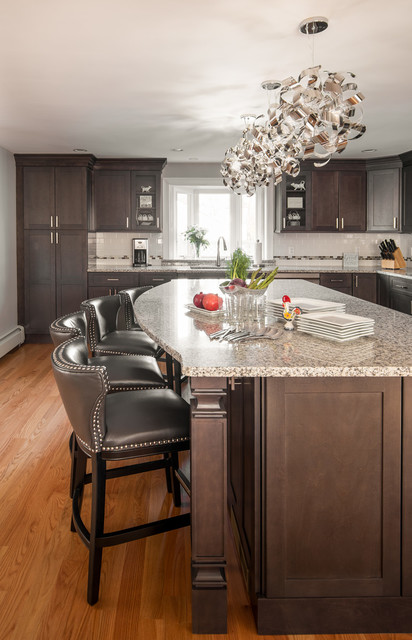 Cobblestone Kitchen contemporaneo-cocina