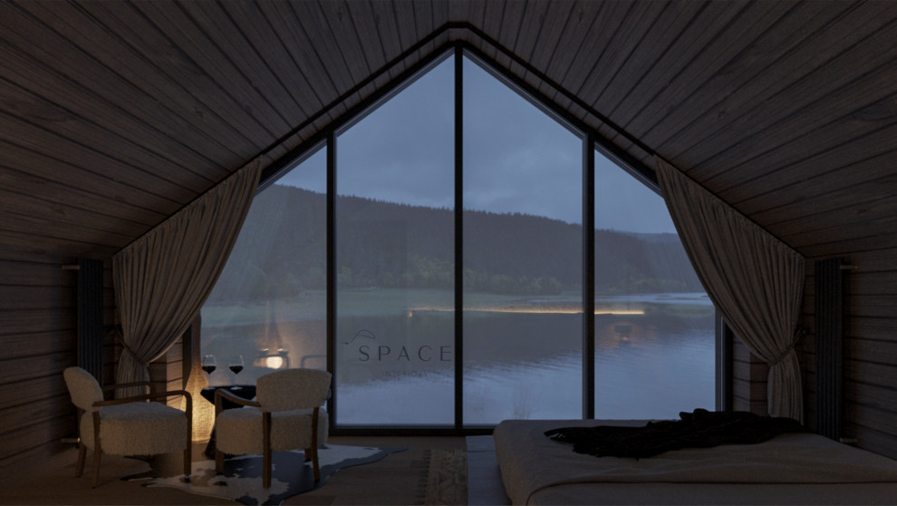 Спальня с видом на реку