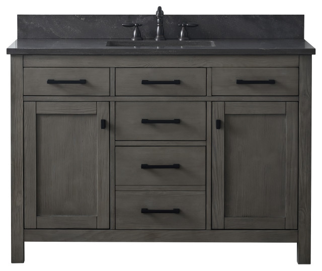 Jasper 48" Bathroom Vanity Transitional Bathroom Vanities And Sink