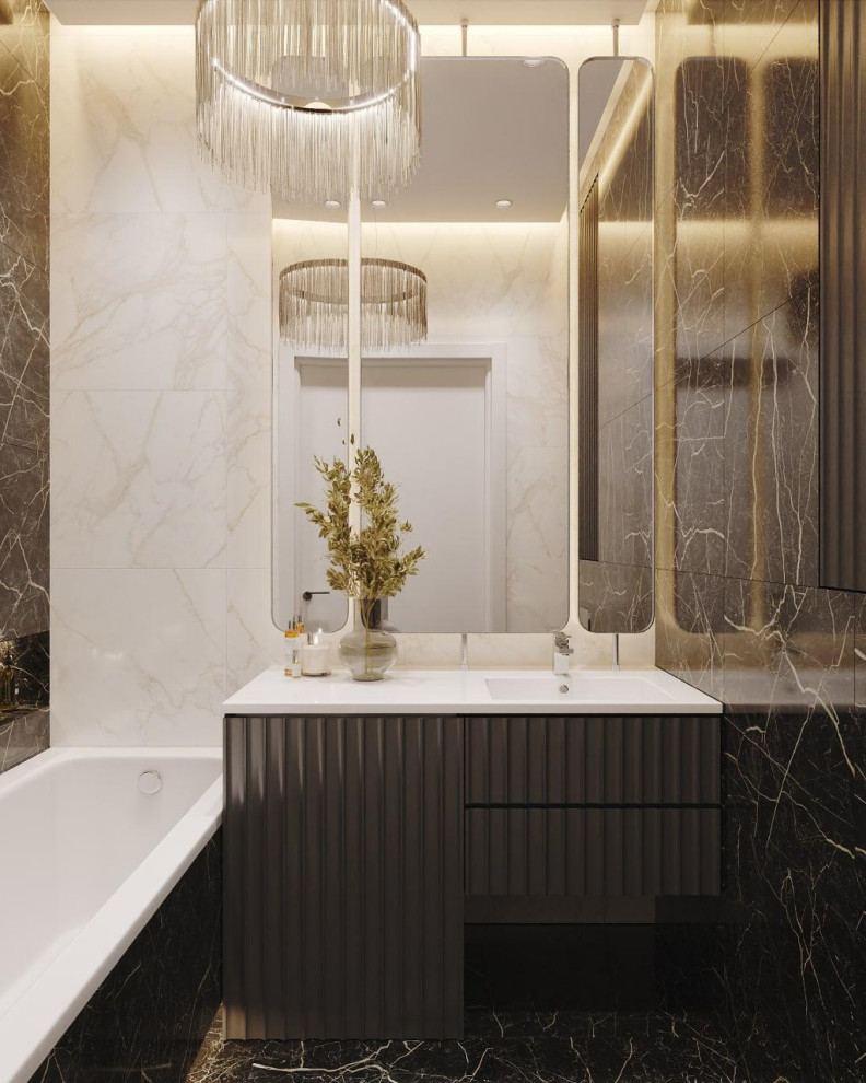 Раменки. Элегантный минимализм для молодой семьи