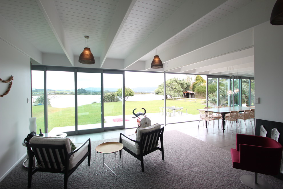This is an example of a living room in Auckland.