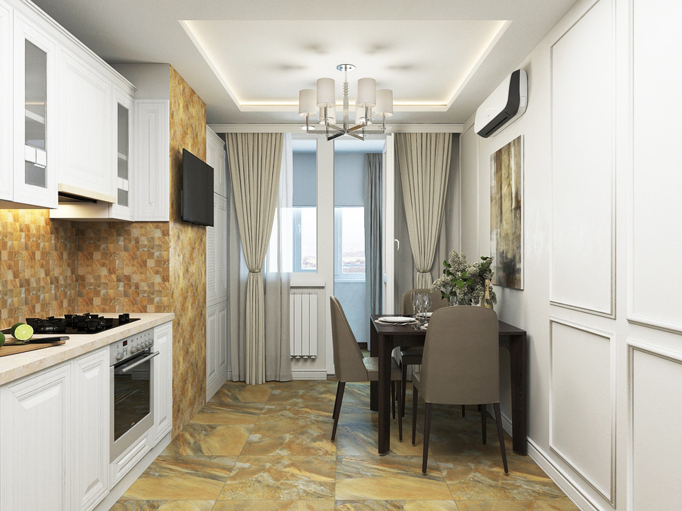 Дизайн трехкомнатной квартиры на ул. Маячная